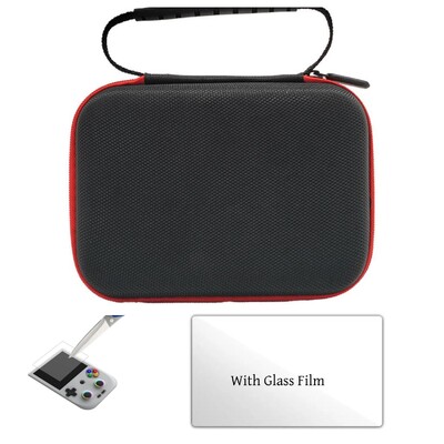 Anbernic RG406V spēļu konsoles futrālis Uzglabāšanas soma Triecienizturīgs Rokas RG406V RG405V Somu maciņi Piederumi Uzglabāšanas kastes Somas Dāvana