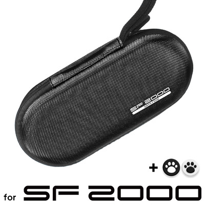 DATA FROG SF2000 Bag Original Carry Protective Case Bags for SF2000 Black Access Console Video Game