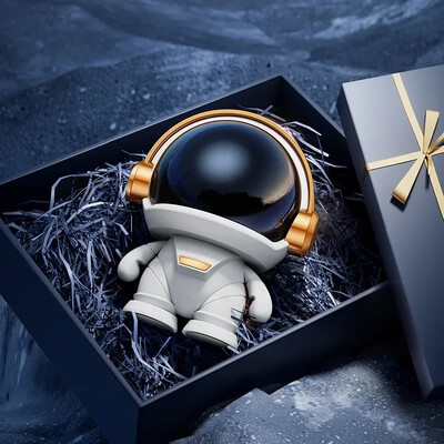 Vesmírny robotický subwoofer Bluetooth reproduktor Vonkajší Nový bezdrôtový Bluetooth astronaut astronaut reproduktor TWS dvojkúsok roztomilý stolný darček