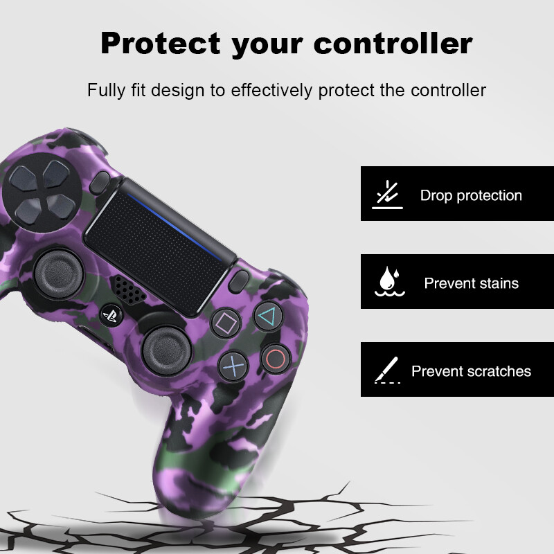 DATA FROG για SONY Playstation 4 PS4 Προστατευτική θήκη Ελεγκτή από μαλακό τζελ σιλικόνης Skin κάλυμμα για PS4 Pro Slim Gamepad