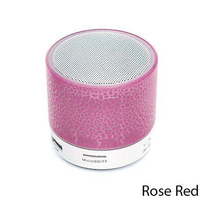 Bluetooth mini skaļrunis bezvadu skaļrunis krāsains LED TF karte USB zemfrekvences skaļrunis pārnēsājams MP3 mūzikas skaņas kolonna automašīnas datora viedtālrunim