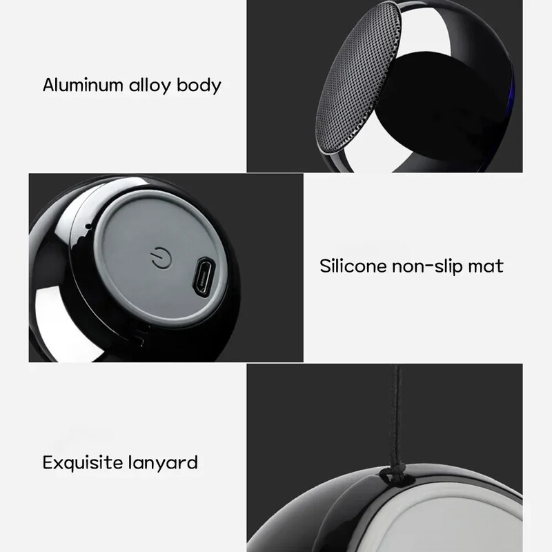 M3 belaidis „Bluetooth“ garsiakalbis, garso dėžutė, auditorija, metalinis erdvinis žemųjų dažnių garsiakalbis, mažas mini nešiojamasis „Bluetooth“ garsiakalbis