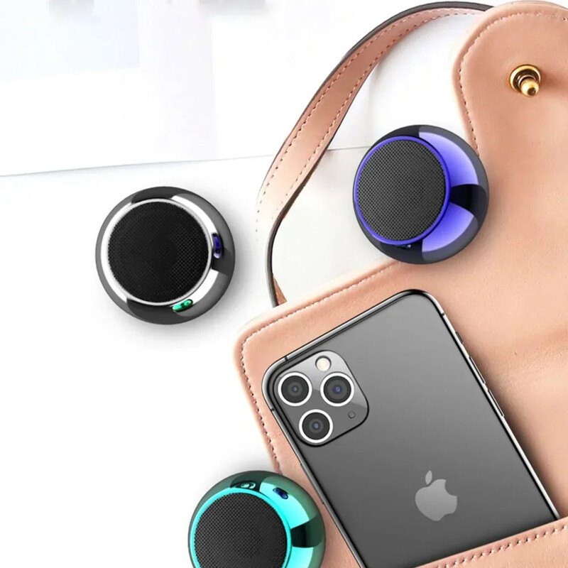 M3 belaidis „Bluetooth“ garsiakalbis, garso dėžutė, auditorija, metalinis erdvinis žemųjų dažnių garsiakalbis, mažas mini nešiojamasis „Bluetooth“ garsiakalbis