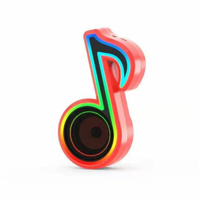 Belaidis garsiakalbis su stereo režimu ir RGB aplinkos apšvietimu nešiojamiems susibūrimams namuose, viso diapazono „Bluetooth“ garsiakalbis, skirtas TF