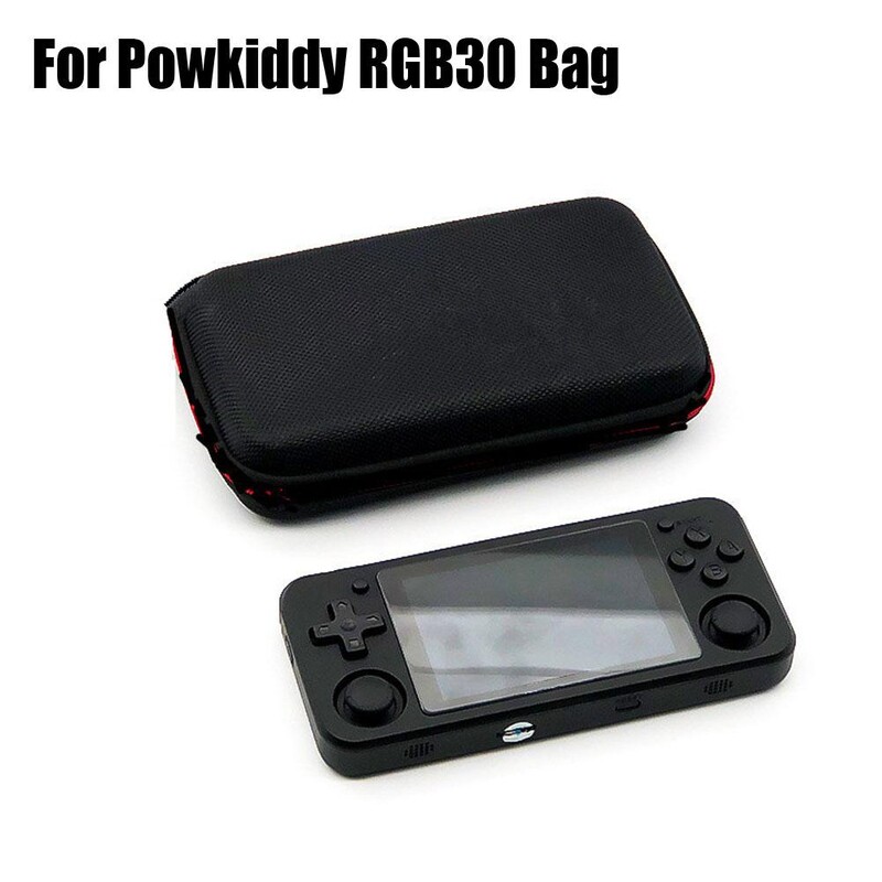 Prenosné puzdro pre vreckovú hernú konzolu Powkiddy RGB30 ANBERNIC RG405V RG35XX H, úložné vrecko z EVA nylonu so zipsom B5O7