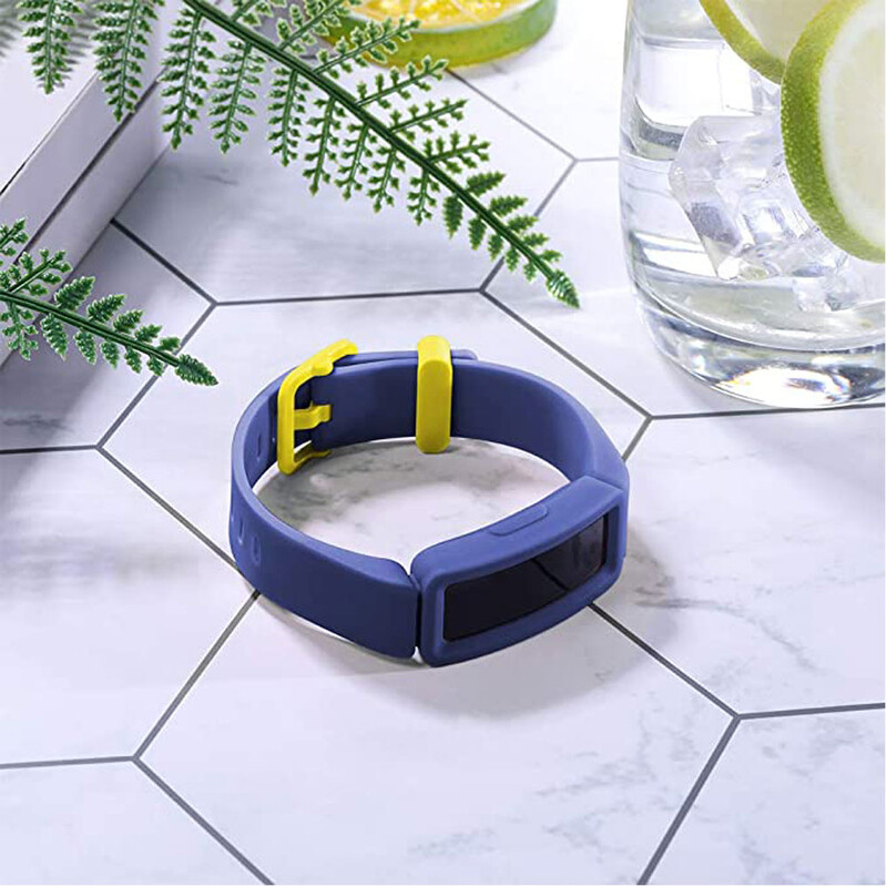 Pachet de 4 curea pentru ceas inteligent Fitbit ACE 2 brăţară pentru copii, brăţară din silicon pentru Fit Bit Inspire/Inspire HR Band Correa