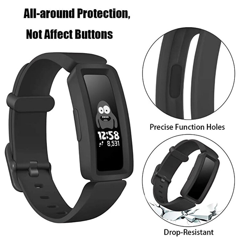 3 apyrankės, suderinamos su „Fitbit Ace 2“ laikrodžio apyrankės pakeitimo apyrankę, skirtą „Fitbit Inspire HR/Inspire/ACE2“