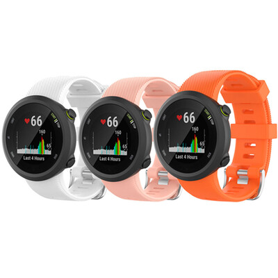 3PCS silikonski pametni remen za sat za Garmin Forerunner 45 45s sportski remen za narukvicu s alatom za dodatnu narukvicu Garmin Swim 2
