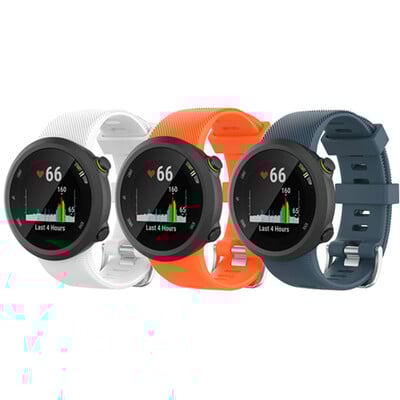 Έξυπνο λουράκι ρολογιού 3 τεμαχίων σιλικόνης για Garmin Forerunner 45 45s Sport Strap με εργαλείο For Garmin Swim 2 Bracelet