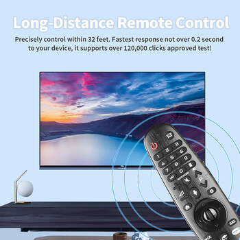 No Voice AN-MR18BA Magic Remote Control για LG Smart TV Lgtv Controller