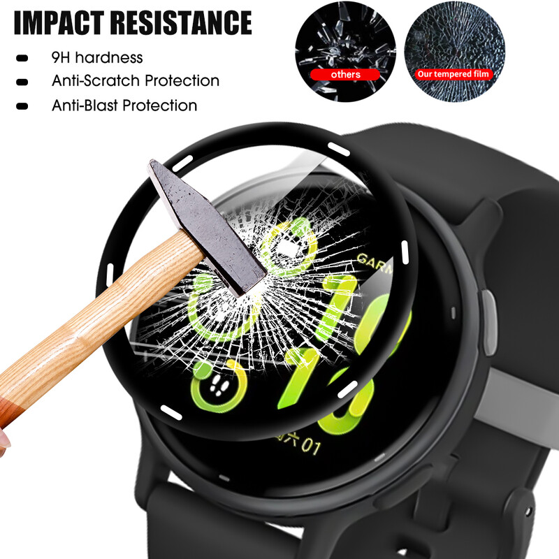 5/3/2/1 ks Ochranné fólie z mäkkého skla s plným krytom pre športové hodinky Garmin Vivoactive 5, vodotesné ochranné fólie