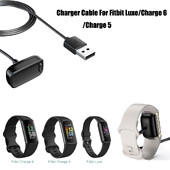 USB kabel za punjenje za Fitbit Charge 5 6 sat, zamjenski adapter za punjač za Fitbit Luxe Smartwatch, pametne dodatke