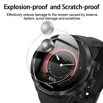 9H Premium Tempered Glass For Suunto Watch 3 / 5 / 7 / 9 Baro Spartan Sport Smart Watch Screen Protector Film for Suunto Watch