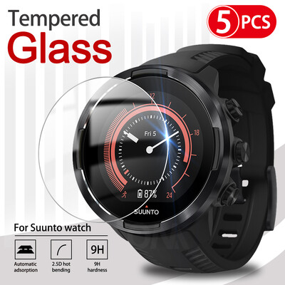9H aukščiausios kokybės grūdintas stiklas Suunto laikrodžiui 3/5/7/9 Baro Spartan Sport Smart Watch ekrano apsauginė plėvelė Suunto laikrodžiui
