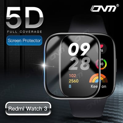 Film protector moale 5D pentru Xiaomi Redmi Watch 3 Protector de ecran HD pentru Redmi Watch 3 Accesorii pentru ceasuri inteligente (nu sticla)