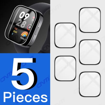 Film protector moale 5D pentru Xiaomi Redmi Watch 3 Protector de ecran HD pentru Redmi Watch 3 Accesorii pentru ceasuri inteligente (nu sticla)