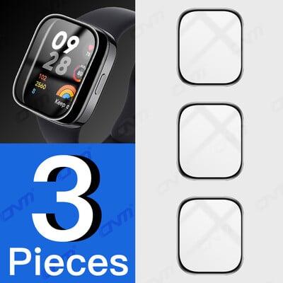 Film protector moale 5D pentru Xiaomi Redmi Watch 3 Protector de ecran HD pentru Redmi Watch 3 Accesorii pentru ceasuri inteligente (nu sticla)