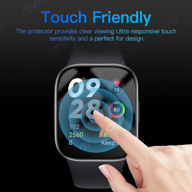 Film protector moale 5D pentru Xiaomi Redmi Watch 3 Protector de ecran HD pentru Redmi Watch 3 Accesorii pentru ceasuri inteligente (nu sticla)