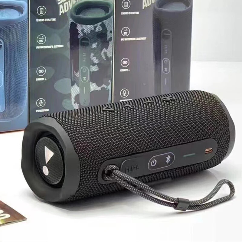 Flip 6 Vodootporni prijenosni Bluetooth zvučnik Snažan zvuk Bas PX7 Vodootporni kamuflažni zeleni Caixa De Som glazbena kutija Flip6