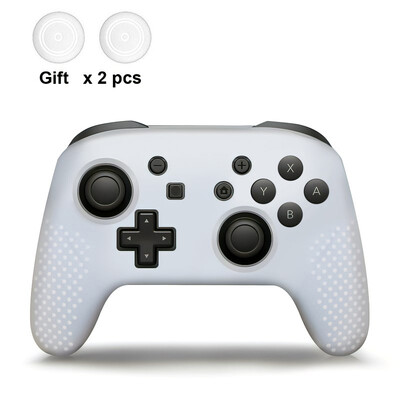 DATA FROG Mekana silikonska torbica Kompatibilna - Nintendo Switch Pro kontroler Zaštitna maska za kožu Ručke Kapice za Switch Pro dodatak