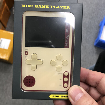500 de jocuri Consolă de jocuri portabilă MINI Consolă retro portabilă Joc de cărți ultra-subțire Jucători avansați Boy 8 Gameboy încorporat 2,4 inci