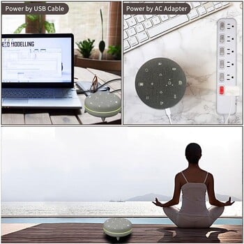 New Arrival 7 Relaxing & Soothing Nature Sounds Machine White Noise Sound Therapy ύπνου και ηχείο για παιδιά ενήλικες