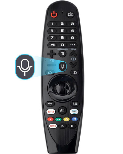 „LG Smart TV“ pakaitinis valdiklis Universalus „Magic“ nuotolinio valdymo pultas su balso ir žymeklio funkcija, skirtas LG UHD OLED QNED NanoCell 4K 8K