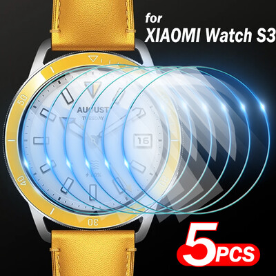 Pentru Xiaomi Mi Watch S3 HD Protector de ecran transparent Anti-zgârieturi 9H Duritate Sticlă temperată pentru Xiaomi Watch S3 Smartwatch Protect