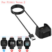 100 cm nabíjací kábel pre Fitbit Versa 2 USB nabíjací kábel adaptér pre Fitbit Versa Lite nabíjačka inteligentné príslušenstvo