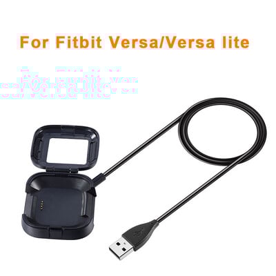 USB töltő Fitbit Versa2 Smart karkötőhöz USB töltőkábel Fitbit Versa Lite Versa 2 kábel kábelrögzítő dokkoló tartozékaihoz