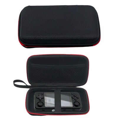 Rokas spēļu konsoles glabāšanas soma RGB30/RG405V RG35XX H Black Carry Case Triecienizturīgs pārnēsājams spēļu organizators