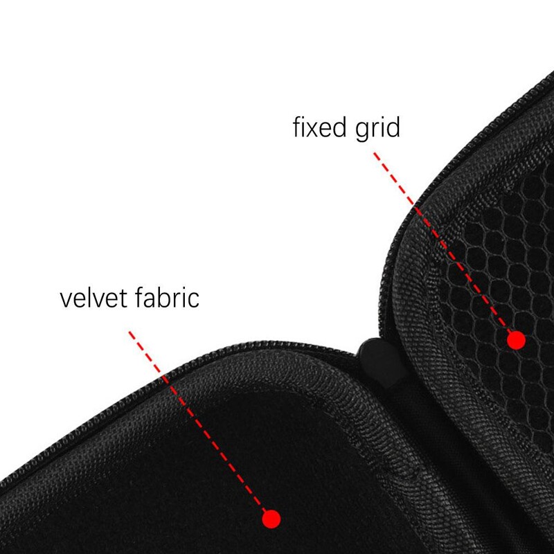 Geantă de depozitare pentru consolă de jocuri portabilă pentru RGB30/RG405V RG35XX H Husă de transport neagră, organizator portabil rezistent la șocuri, accesorii pentru jocuri