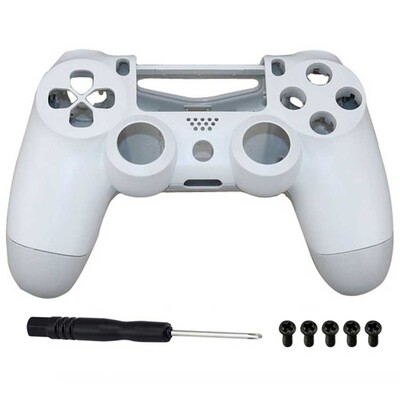 JCD 1Set plastový pevný kryt pre PS4 JDM-001 JDM-011 ovládač kryt puzdra s nástrojom na skrutky