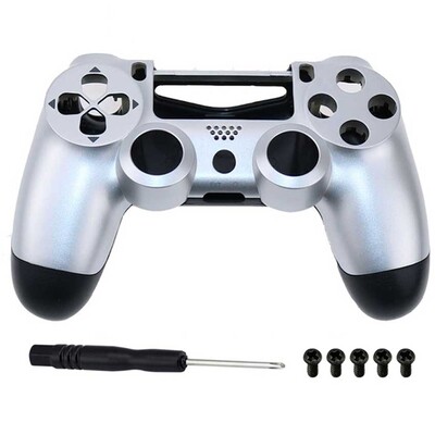 JCD 1Set plastový pevný kryt pre PS4 JDM-001 JDM-011 ovládač kryt puzdra s nástrojom na skrutky