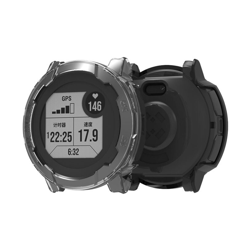 „Smart Watch“ apsauginiai korpuso dėklai, skirti „Garmin Instinct 2 TPU Protector“ dėklai, keičiami laikrodžio priedai, skirti „Garmin Instinct 2S“