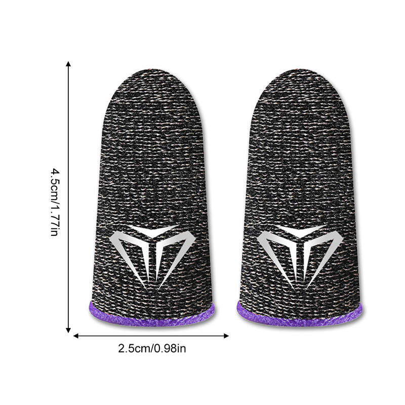 10db mobiljátékos ujjhegyes kesztyű PUBG Gamerhez, izzadságálló csúszásgátló érintőképernyős ujjpersely, lélegző játékujjvédő