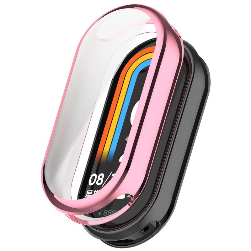 Θήκη Full Cover για Xiaomi Mi Band 9 8 Screen Protec Mi Band9 8 NFC Screen Protector Protective Case Watch CaseFor Mi band8 9