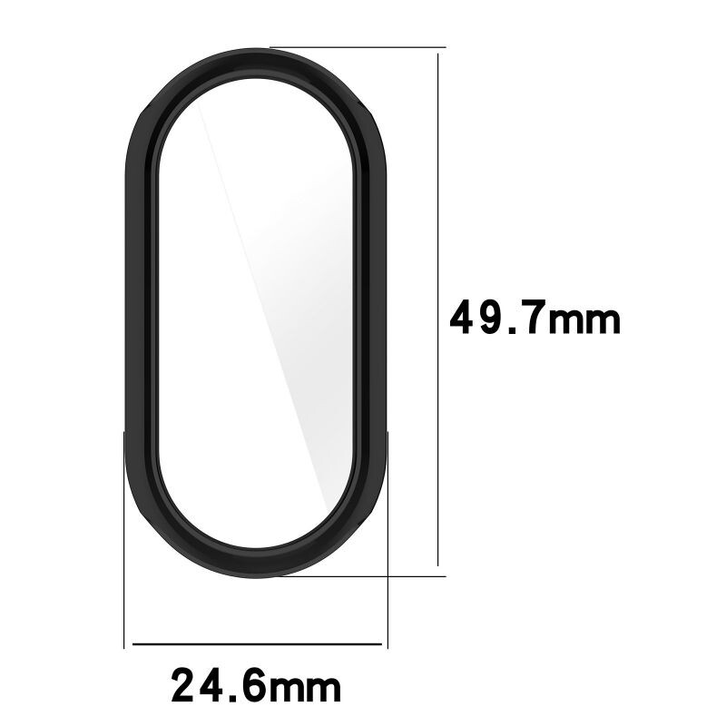 Θήκη Full Cover για Xiaomi Mi Band 9 8 Screen Protec Mi Band9 8 NFC Screen Protector Protective Case Watch CaseFor Mi band8 9