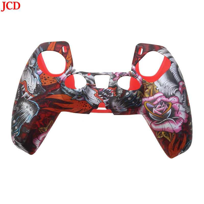 Husa din silicon pentru controler PS5 Gamepad Husa de protectie pentru PS 5 Maner Joystick Protector Accesorii pentru jocuri