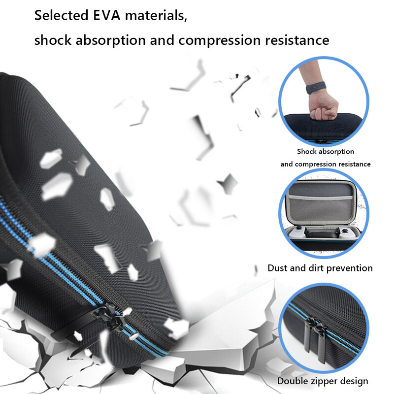 Nešiojamas dėklo krepšys, skirtas Backbone One EVA nešiojamasis laikymo krepšys, atsparus dulkėms ir įbrėžimams, skirtas iPhone/iPad/PC MFI žaidimų konsolei