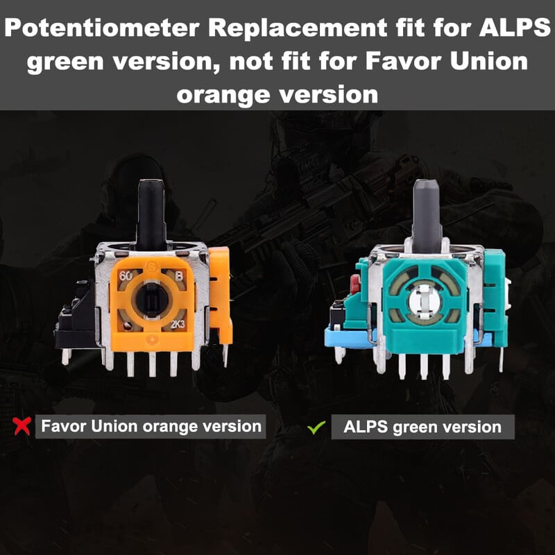 Αντικατάσταση Joystick για Playstation 5 DualSense PS5 Κατσαβίδι 2K3 Ohm Analog 3D Thumbstick Repair Parts