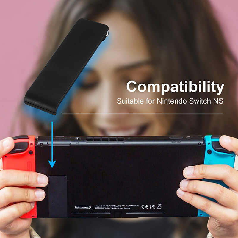 Náhradný držiak stojana pre konzolu Nintendo Switch, zadný kryt, podpora NS, náhradné diely, príslušenstvo