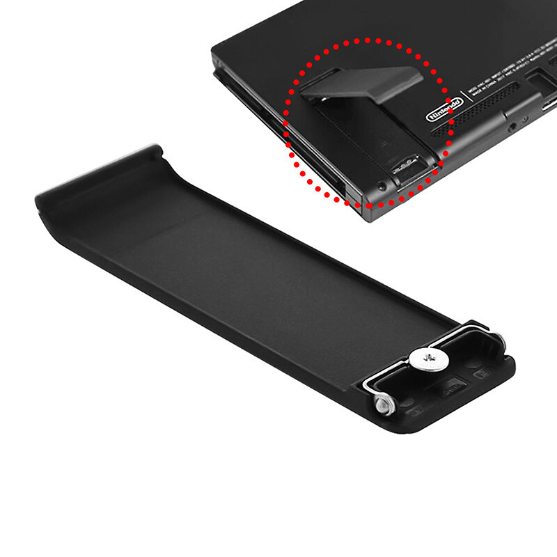 Náhradný držiak stojana pre konzolu Nintendo Switch, zadný kryt, podpora NS, náhradné diely, príslušenstvo
