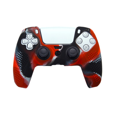 Pretslīdes radžota mīksta silikona konsoles kursorsviras spēļu paneļa aizsardzības korpusa vāciņš Sony Playstation DualSense Dualshock 5 PS5