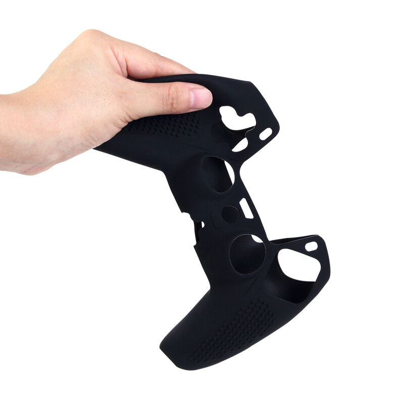 Pretslīdes radžota mīksta silikona konsoles kursorsviras spēļu paneļa aizsardzības korpusa vāciņš Sony Playstation DualSense Dualshock 5 PS5