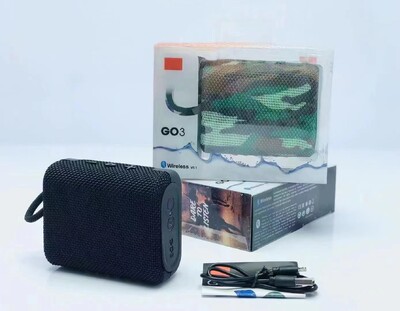 Go 3 kõlariga kaasaskantav Bluetooth kõlar bass Caixa De Som Bluetooth mini juhtmevaba helikast Subwoofer kodukino muusikakeskus