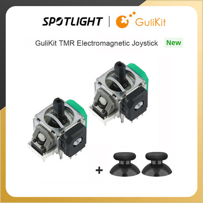 Ηλεκτρομαγνητικό Joystick GuliKit TMR με καπάκι για PS4 PS5 Gamepad για Switch Pro Xbox Series Επισκευή χειριστηρίου