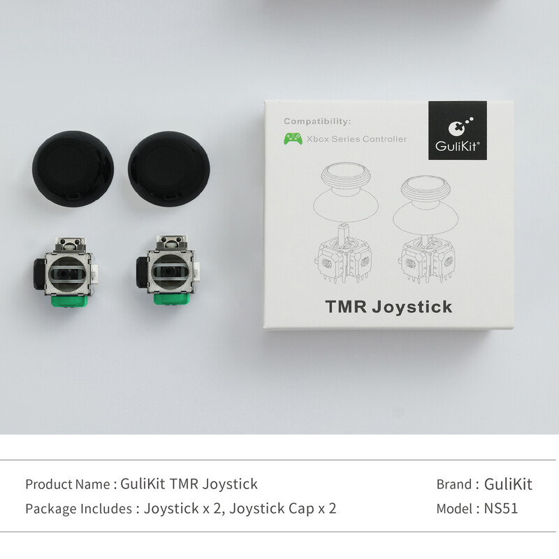 Elektromagnetický joystick GuliKit TMR s krytom pre PS4, PS5, gamepad pre Switch Pro, Xbox Series, oprava a výmena ovládača