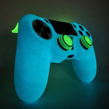 Glow in Dark Игри Аксесоари Геймпад Джойстик Калъф Калъф за PS4 Мек силиконов калъф за PlayStation 4 Controller Skin Case