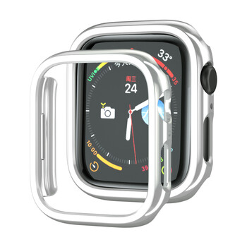 Удароустойчив златен PC Case Защитен капак за Apple Watch Series 10 9 8 7 6 5 4 3 2 1 SE Ultra 49mm 45mm 41mm 46mm 42mm